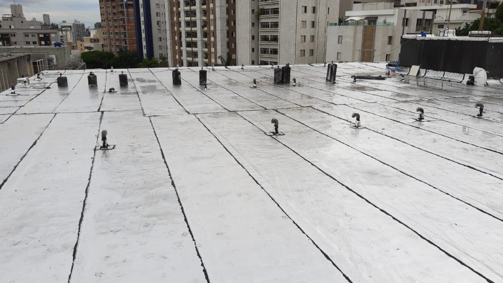 Impermeabilização no Edifício da OAB-MG com Manta Asfáltica Aluminizada
