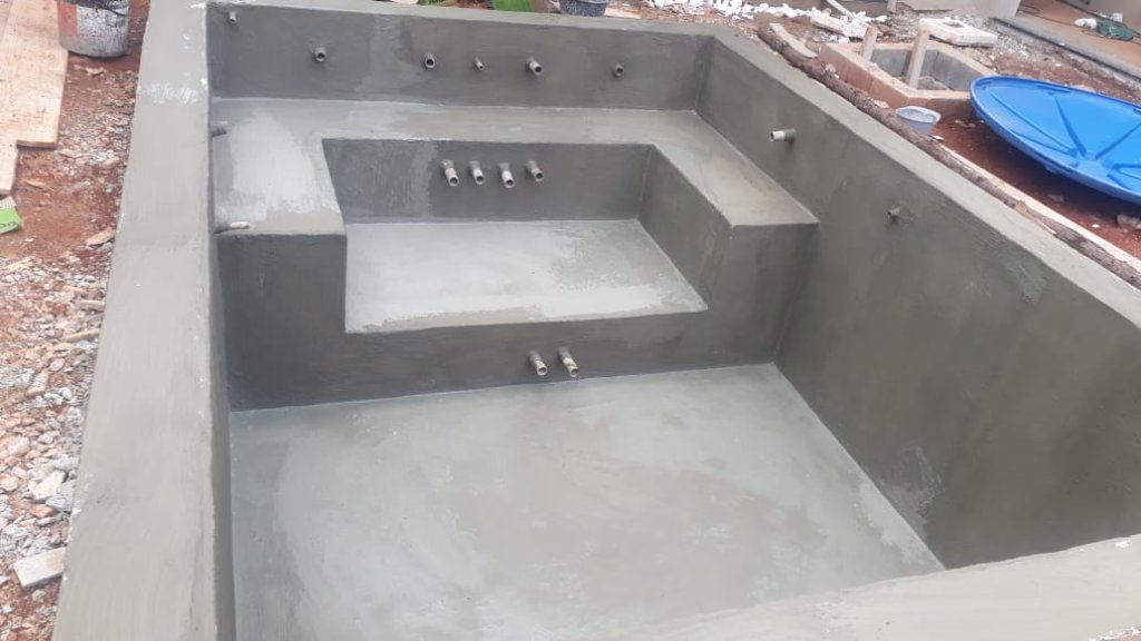 Impermeabilização de Piscina com Argamassa Polimérica